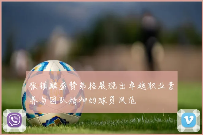 张镇麟盛赞弗格展现出卓越职业素养与团队精神的球员风范